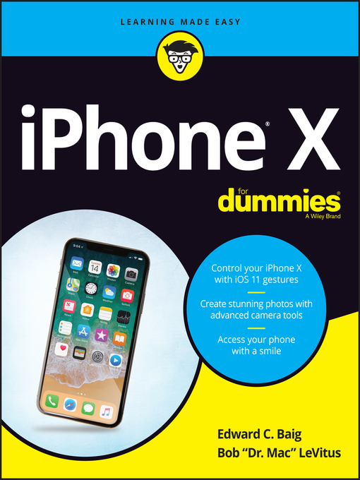 Title details for iPhone X For Dummies by Edward C. Baig - Available